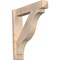 Ekena Millwork Funston Smooth Arts and Crafts Outlooker, Douglas Fir, 5 1/2"W x 26"D x 26"H OUT06X26X26FST03SDF - alternate 1